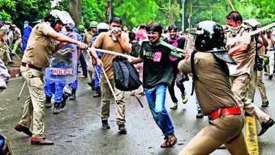 NEET protests: SC sets up 5-member panel to probe excessive use of force by cops on students | India News