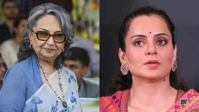 Kangana Ranaut reacts to Sharmila Tagore’s comment on ‘Vande Mantaram’: ‘Shocked to see as an artist her views are so limiting, come out of Hindu Muslim mindset’ | Hindi Movie News