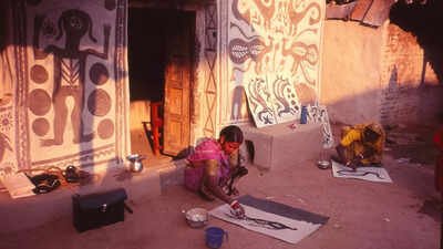 The women who paint Jharkhand: Sohrai-Khovar’s journey from harvest ritual to global gallery | India News