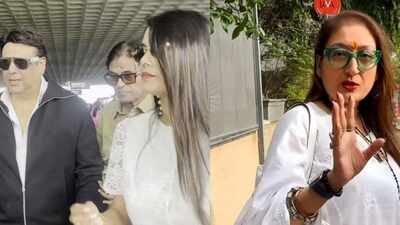 Ssunita Ahuja reacts Govinda gets spotted with rumoured girlfriend Komal at the airport after cheating allegations: ‘Vinaash kaale vipreet buddhi’ |