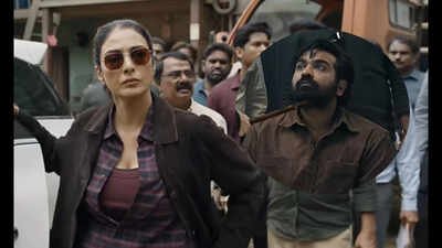 Tabu’s ‘Slumdog 33 Temple Road’ look revealed; Actress looks fierce in Vijay Sethupathi’s film glimpse |