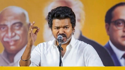 ‘Dignity of CM blown away’: DMK takes dig at Vijay over Trisha’s front-row seat at I-Day event | India News
