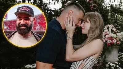 Jason Kelce cried at Travis Kelce and Taylor Swift’s wedding for ‘many reasons,’ reveals Kylie Kelce |