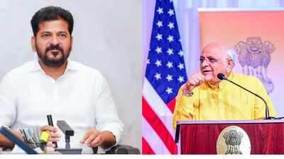 ‘Double standard’: Overseas Congress on denial to Revanth Reddy, nod for Gujarat CM’s US visit | India News