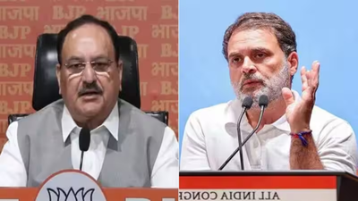 Jp Nadda: ‘Keeps shifting goalposts’: JP Nadda counters Rahul, accuses him of disrupting House | India News