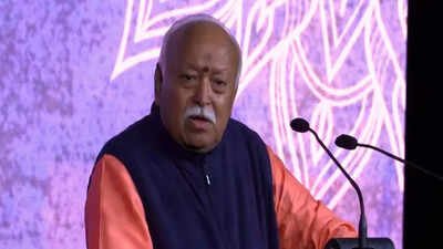 ‘RSS vision is to see the world as one’: Sangh chief Mohan Bhagwat at New York event | India News