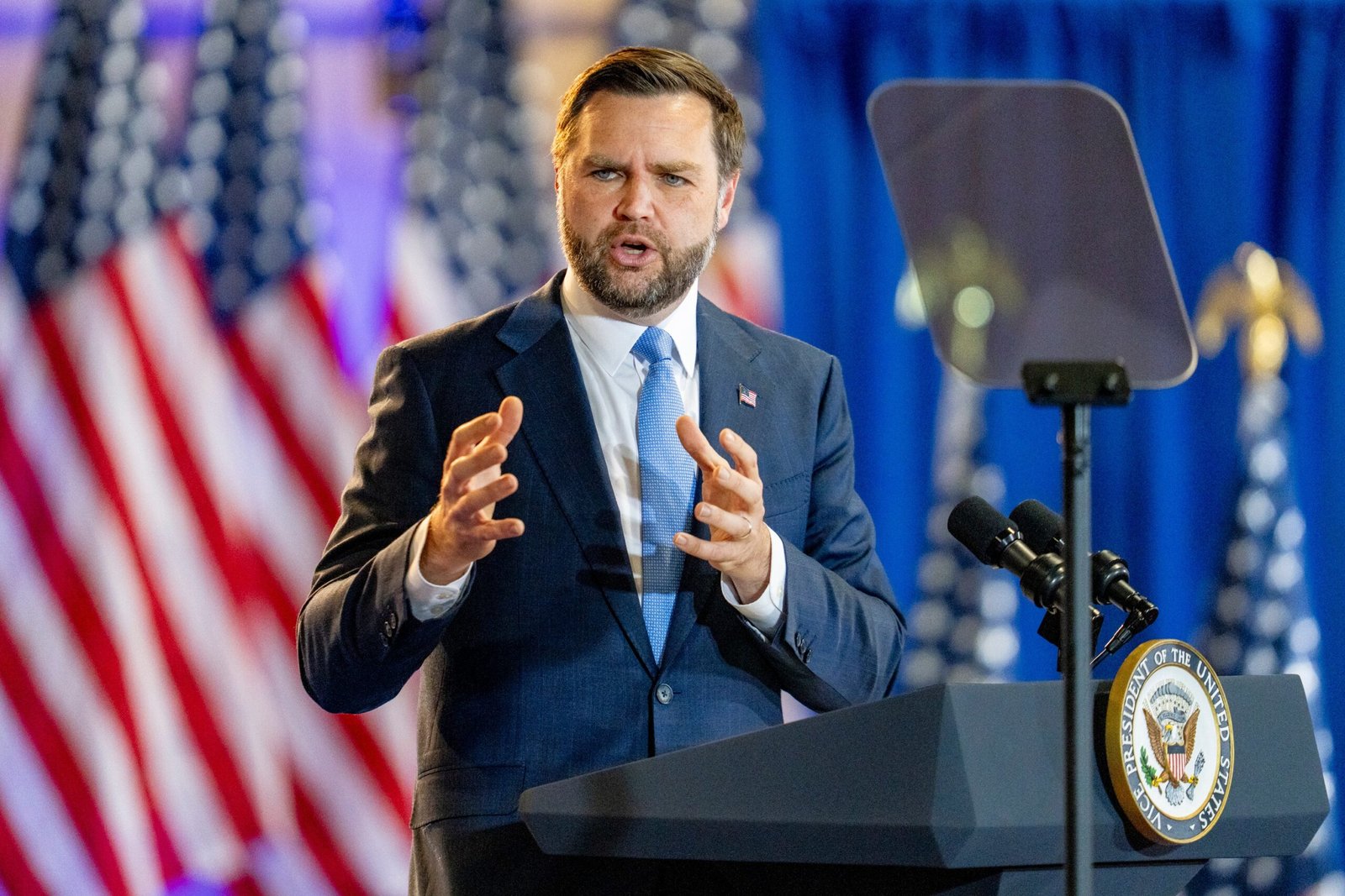 Vance asks Mainers to vote Republican — as Trump ups the trade war with Canada