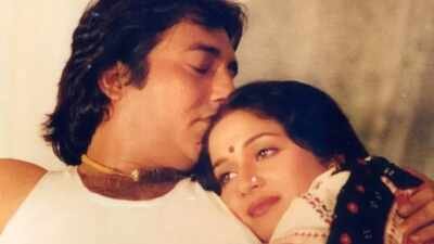 Vinod Khanna reportedly took a pay cut at age 41 for an intimate scene with 21-year old Madhuri Dixit in ‘Dayavan’, lost control and kept kissing her, Feroz Khan paid Rs 1 crore to retain that scene |