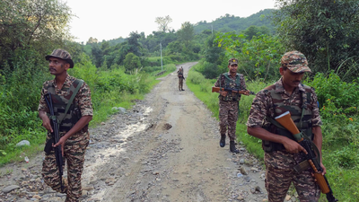 Terrorist hideout busted in Reasi, arms & ammo seized | India News
