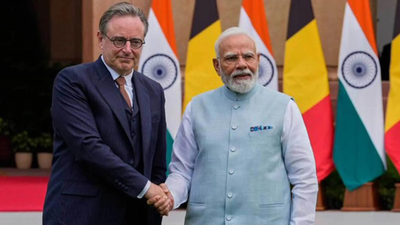 India, Belgium deepen defence, clean-energy ties; to double trade | India News