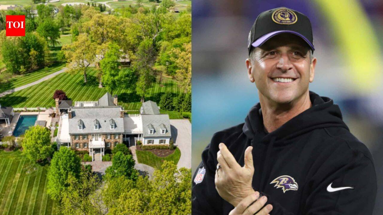 In 1905, a Maryland stone mansion was built on nearly 9 wooded acres; after John Harbaugh bought it for $3 million in 2013, the former Ravens coach has now sold it for $6 million