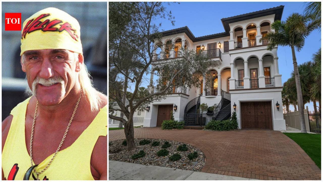 Hulk Hogan’s Florida mansion gets another $1 million price cut, now listed at $6.9 million after three reductions since the Clearwater Beach home hit the market for $10.98 million