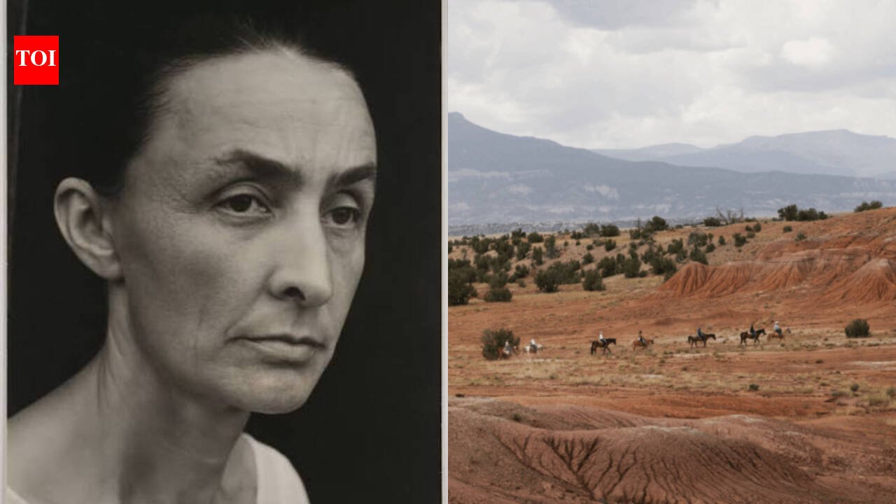 Georgia O’Keeffe bought a small Ghost Ranch home in 1940 and spent decades painting the surrounding desert; a conservation plan is now protecting 6,000 acres from development