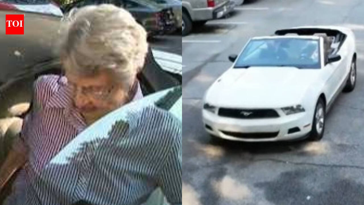 At 100, Atlanta’s Barbara Haig still drives her white Ford Mustang; she says caution, not age, will determine how long she stays behind the wheel