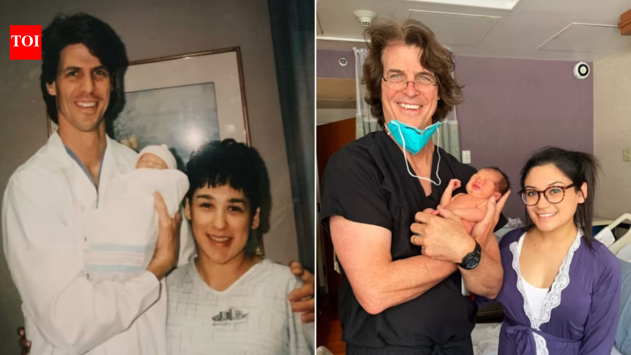 In 1995, this American doctor delivered a baby girl; 25 years later, he delivered her son at the same hospital; when the viral doctor-patient reunion happened