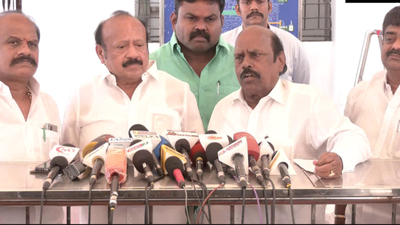 DMK submits privilege petition against law minister over remarks on Stalin, Karunanidhi | India News