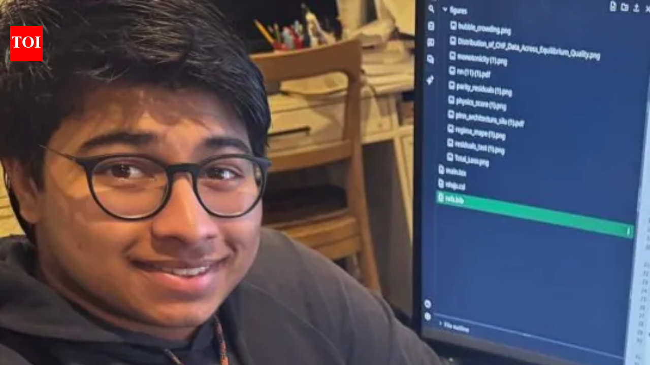 Meet Praadhyumn Indaana, the 17-year-old Montvale, New Jersey student whose AI model cut nuclear reactor heat-limit prediction error from about 63% to 5.5%; he won $50,000