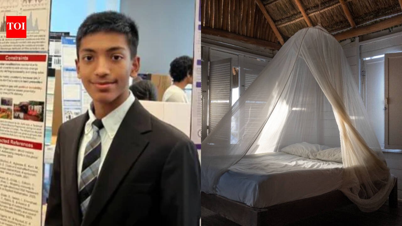 Meet Rajarshi Mandal, the 16-year-old Lexington student whose malaria model showed the same mosquito-net supply could prevent twice as many infections; he won $50,000