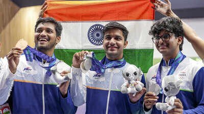 Asian Games 2026 Day 2: India’s medals today, results and highlights as tally reaches six after shooting double | Asian Games 2026 News