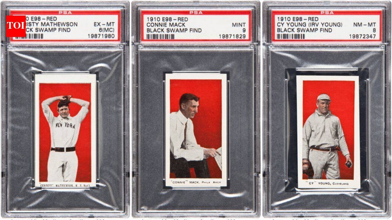 Two cousins found 700 rare baseball cards hidden under a dollhouse in an Ohio attic; the collection later sold for about $3 million | World News