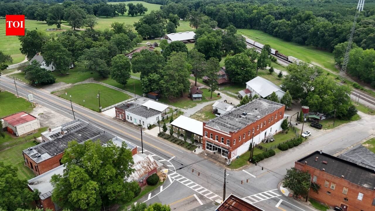 Much of a historic Georgia town is for sale for $13.5 million; the 60-acre package includes 17 buildings, hospitality venues, residential properties, and two businesses that owners say generate about $1.26 million a year
