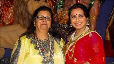 Rani Mukerji’s mother Krishna Mukerji passes away at 75; Aditya Chopra’s production house issues official statement | Hindi Movie News
