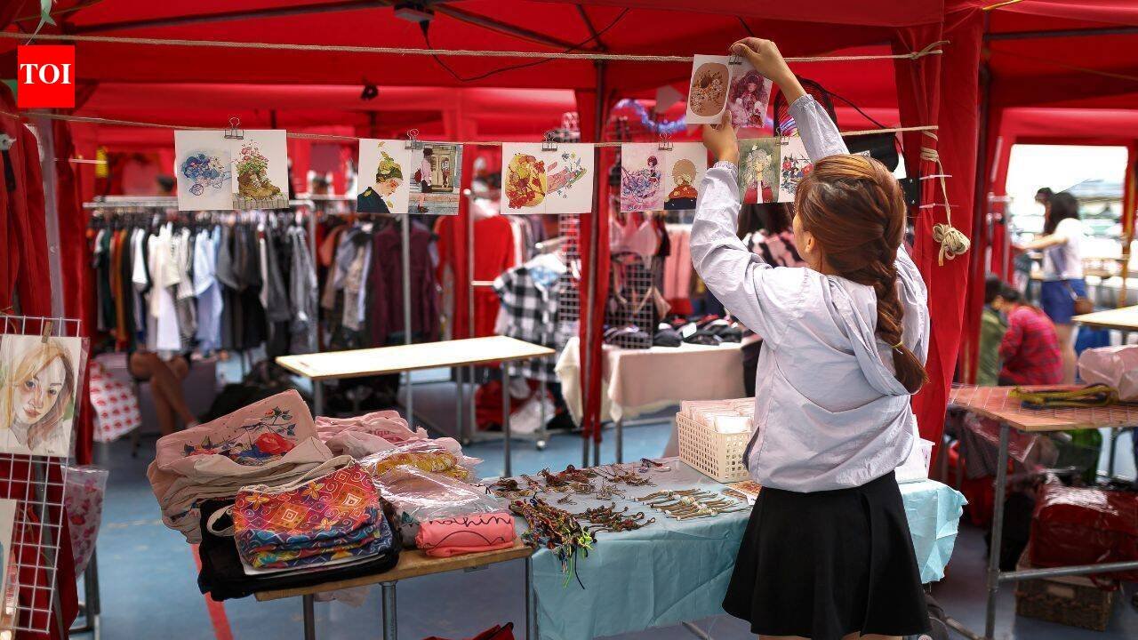 Pennsylvania’s youth business fair grew from 60 booths in 2022 to 100 in 2026; kids ages 5 to 16 handled their own products, pricing and sales with no adults behind the tables