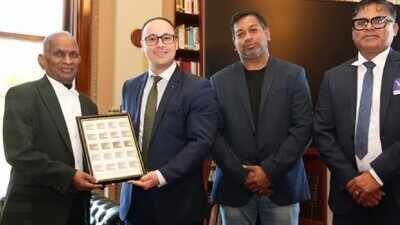 Ilaiyaraaja receives special stamp honour in Australia for his five-decade musical legacy: ‘Being honoured in the Australian Parliament is deeply touching’ | Tamil Movie News