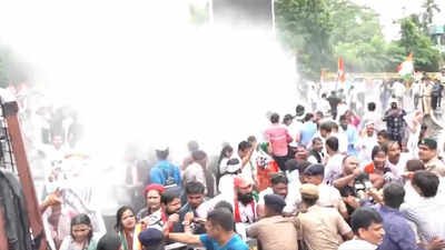 SIR row: Congress workers protest against CEC Gyanesh Kumar in several cities, cops use water cannons in Patna, Chandigarh – top developments | India News