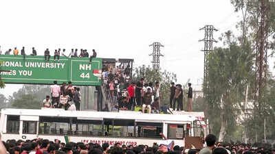 2,000 cops deployed, classes suspended for 10 days: Lovely Professional University protests spiral into violence – top developments | India News