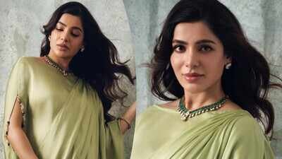 Samantha Ruth Prabhu flaunts her baby bump in green dress and shares ‘Mixed bag’ of pregnancy moments; fans shower ‘Maa Inti Bangaaram’ actress with love | Telugu Movie News