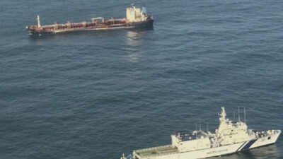 Coast Guard saves sinking tanker with 23 crew off Odisha coast | India News