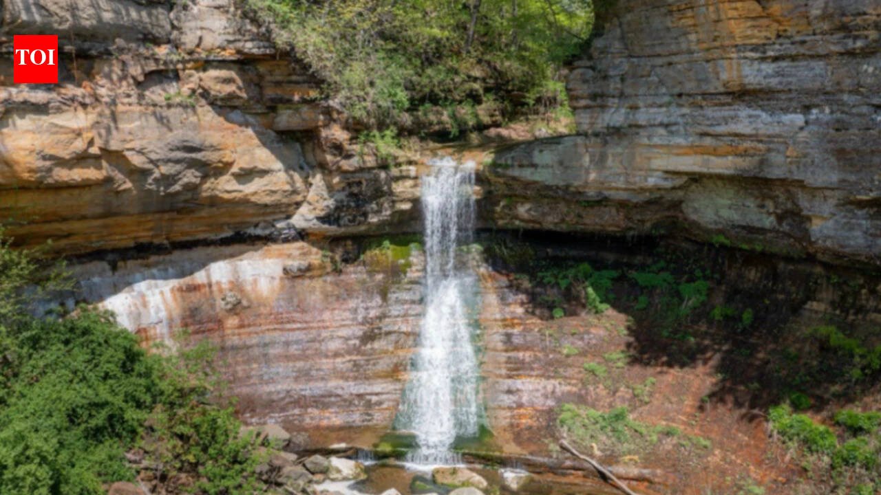 An Illinois waterfall and canyon photographed as a tourist attraction in 1903 remained largely closed to the public for generations; its corporate owner has now donated more than 50 acres so it can become a public park