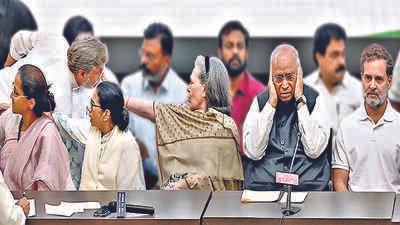 Amid SIR row, INDIA bloc puts up united front, targets PM Modi, Shah | India News
