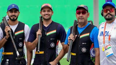 India men’s skeet team clinch bronze after shoot-off win over Kazakhstan | Asian Games 2026 News