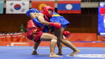 Roshibina Devi wins silver, falls short against China’s Zhang Xiaoyu in Asian Games final | Asian Games 2026 News