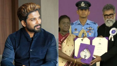 ‘Both of us got National Awards’: Allu Arjun says Sukumar’s National Award means as much as his own | Telugu Movie News