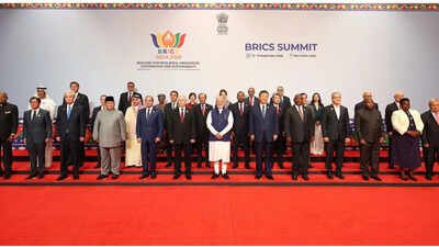Inside Brics 2026: Video captures PM Modi’s candid moments with Xi, Putin and Prabowo | India News