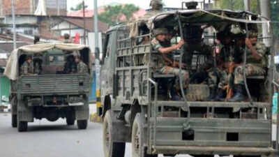 AFSPA extended in 3 NE states; Kuki group chief held in Aizawl | India News