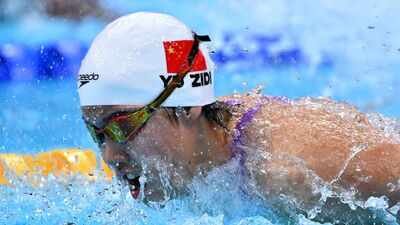 China’s 13-year-old swimmer Yu Zidi clocks 2:05.08 to break Asian Games record, wins 200m butterfly gold; she also became youngest medallist in World Championships swimming history in 2025 | Asian Games 2026 News