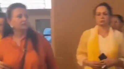 CINTAA controversy escalates as Poonam Dhillon, Padmini Kolhapure, Upasana Singh clash over alleged missing document, police step in – Watch VIRAL video |