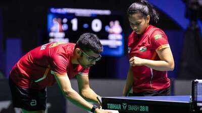 Asian Games: Diya Chitale, Manush Shah storm into mixed doubles semifinals, assure table tennis medal | Asian Games 2026 News