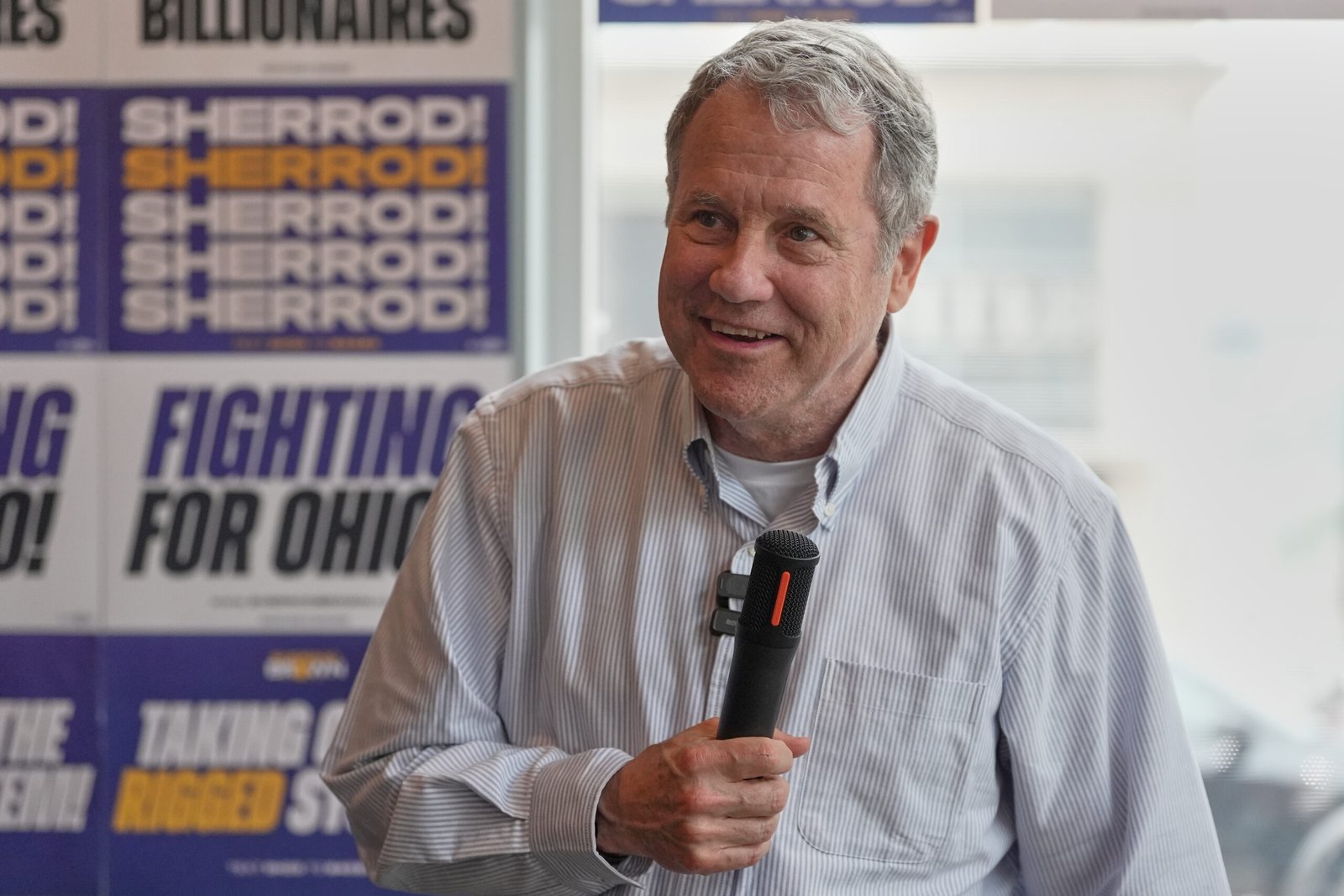 Sherrod Brown says Facebook ‘glitch’ cost campaign money, votes