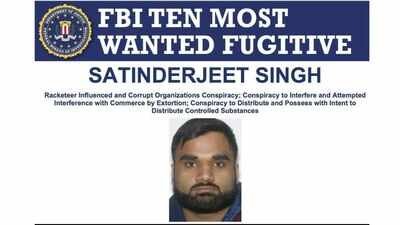 FBI puts gangster Goldy Brar on Ten Most Wanted Fugitives list | India News