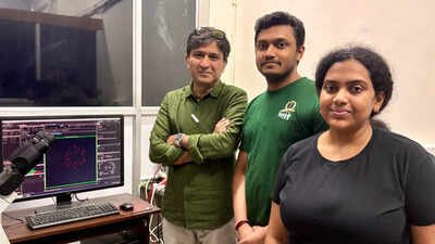 IISc team uses blue light to switch on cell division; may aid cancer research | India News