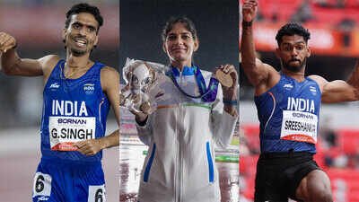 Asian Games 2026 Day 9: Athletics leads India’s 8-medal haul, boxing assures more as near misses hurt | Asian Games 2026 News