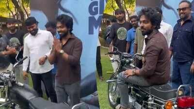 ‘Immortal’ makers surprise GV Prakash with luxury bike and new watch as special gift | Tamil Movie News
