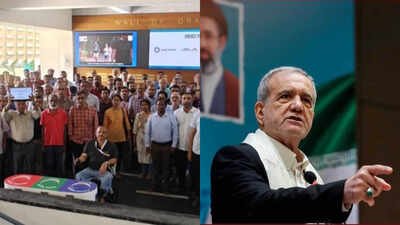 Evening news wrap: IIT-Bombay faculty protest in support of prof; Iran warns US of new weapons, targets & more | India News