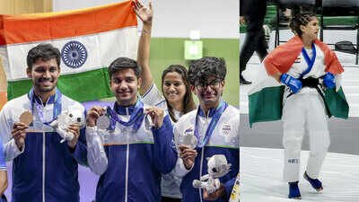 Asian Games 2026 Day 2: India win four medals as shooting delivers three and Suchika Tariyal makes MMA history amid heartbreak | Asian Games 2026 News