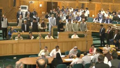 History refuses to leave J&K as assembly debates Hari Singh, Sheikh Abdullah anniv holidays | India News
